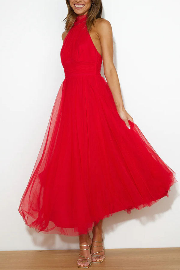 ROSE | ELEGANTES LANGES KLEID