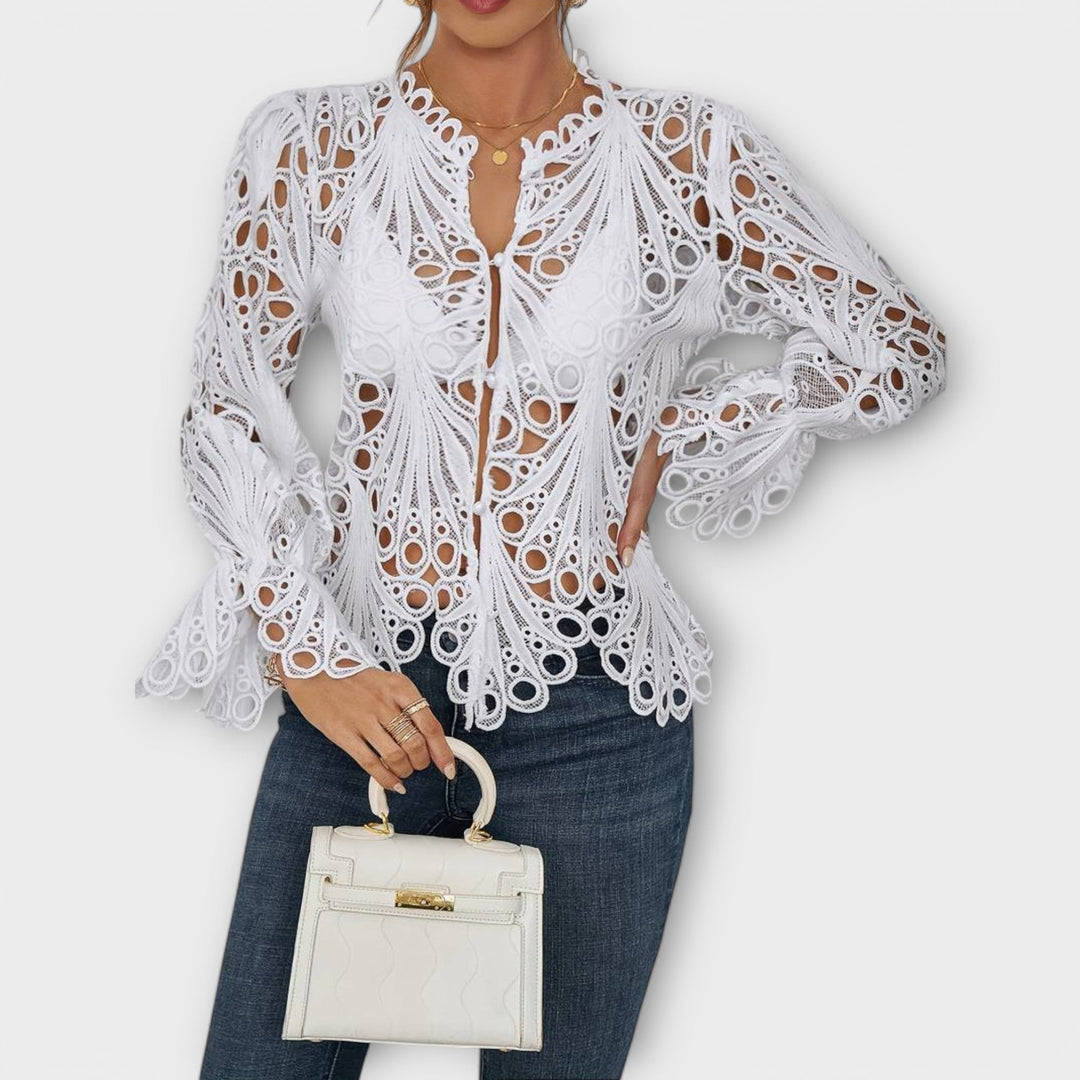 Asymmetrische Bluse