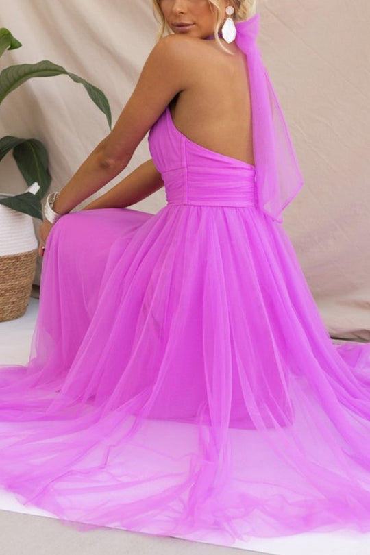 ROSE | ELEGANTES LANGES KLEID