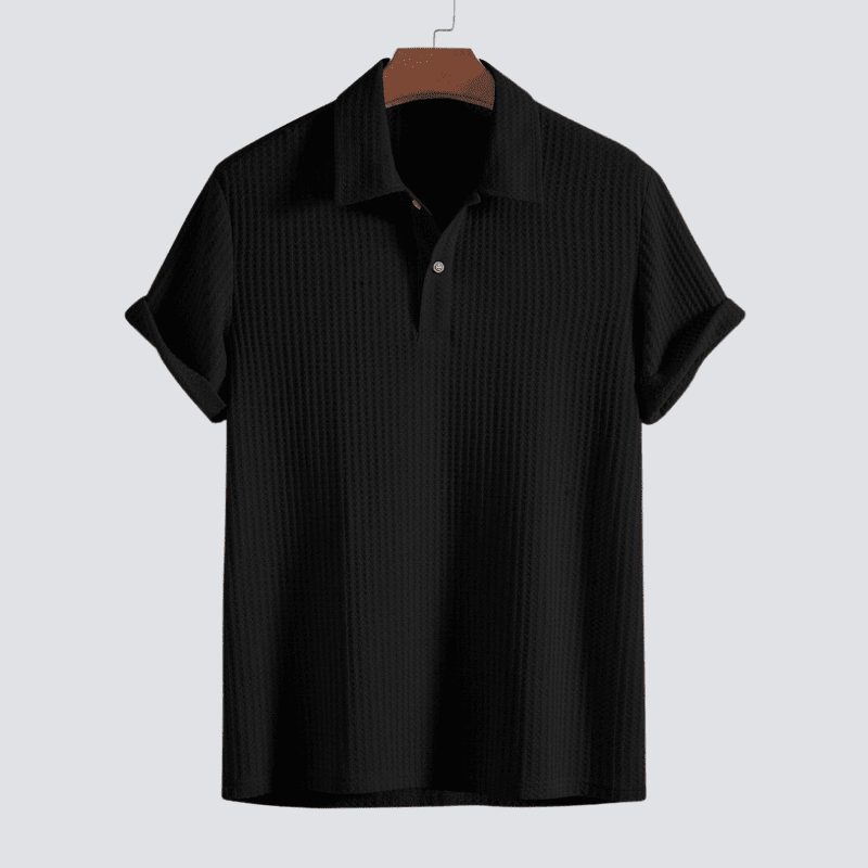WAFFELSTRICK POLO – ELEGANT RAFFINIERT VIELSEITIG