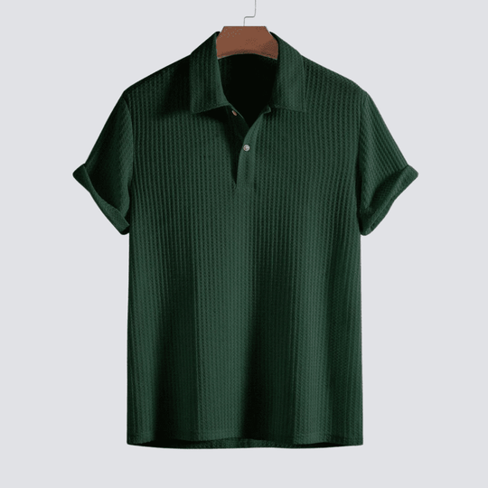 WAFFELSTRICK POLO – ELEGANT RAFFINIERT VIELSEITIG