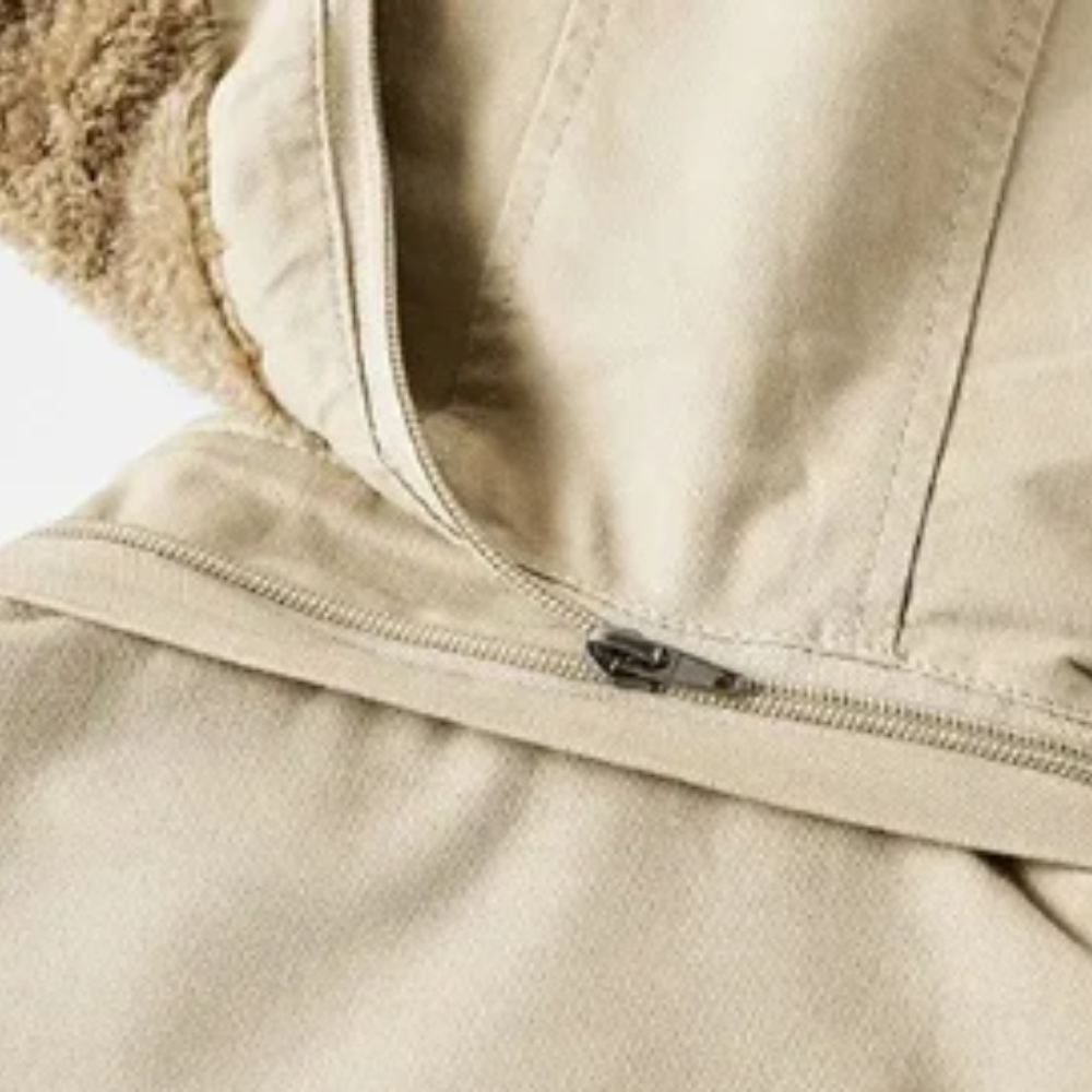 Elegante Premium wattierte Winterjacke