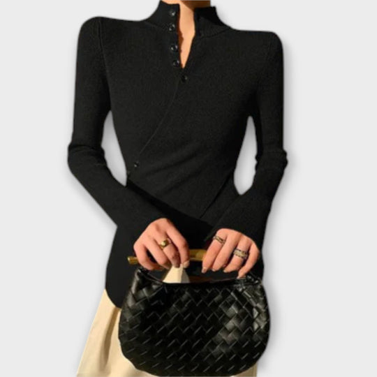 Eleganter Pullover aus Baumwollstrick