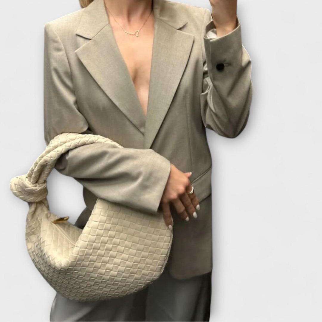 Eline - Große geflochtene Damenhandtasche