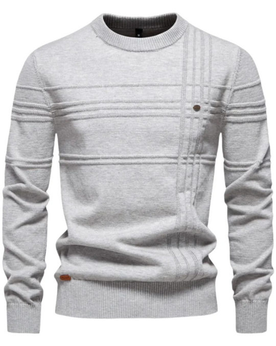 Herren Pullover mit Karomuster
