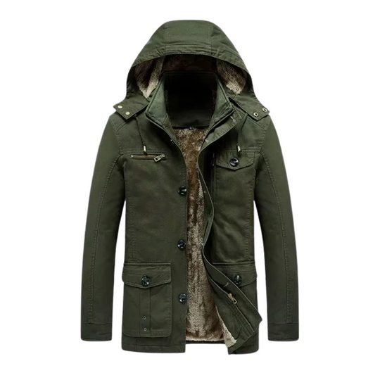 Elegante Premium wattierte Winterjacke