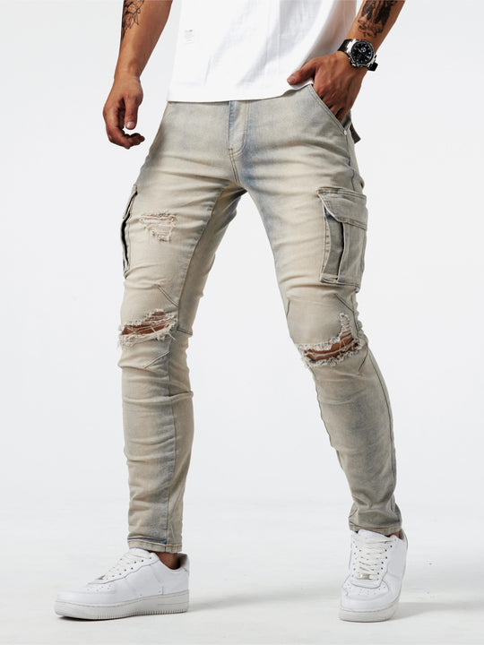 Johan® | Slim Fit Cargo Jeans