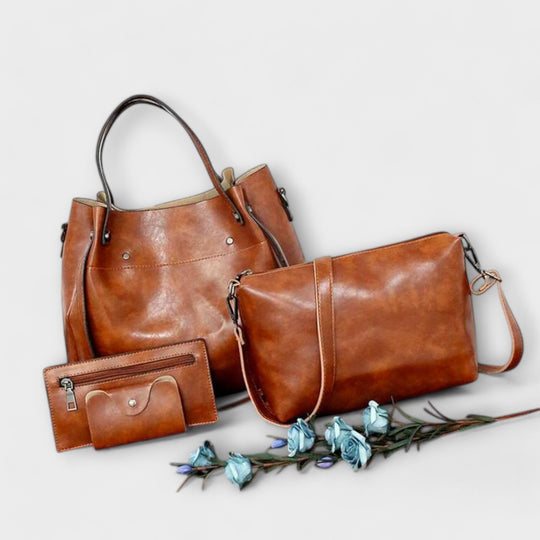 Eline - 4-teiliges Vintage-Taschen-Set