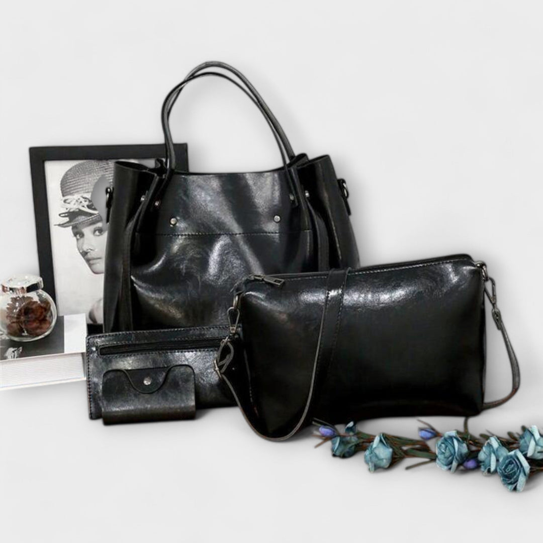 Eline - 4-teiliges Vintage-Taschen-Set