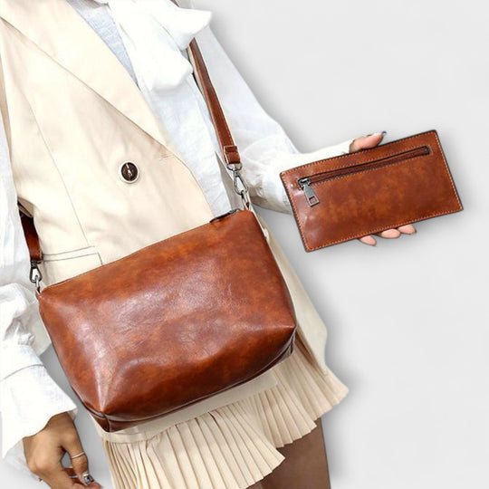 Eline - 4-teiliges Vintage-Taschen-Set