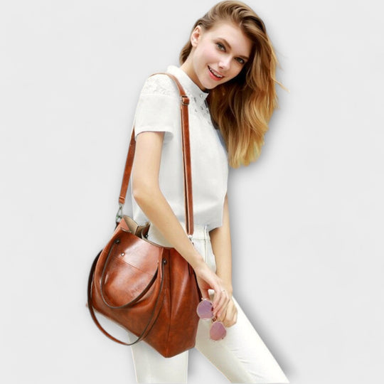 Eline - 4-teiliges Vintage-Taschen-Set