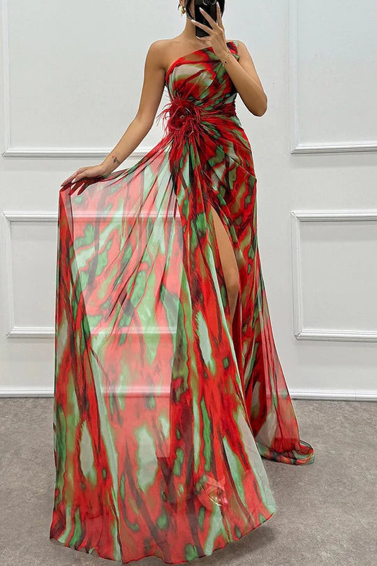 Noemi | Lebhaftes Maxikleid