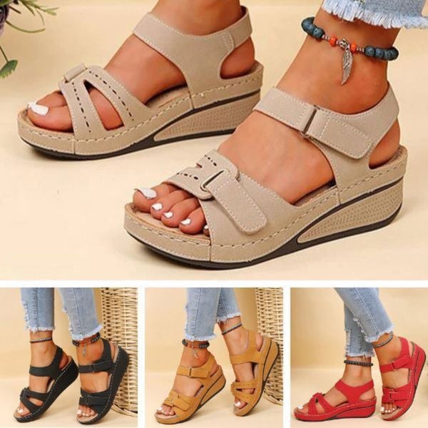 HELENE BEQUEME SANDALEN FÜR FRAUEN – KOMFORTABLE FUSSBETTUNG JEDEN TAG