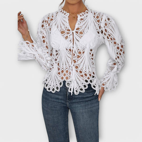 Asymmetrische Bluse