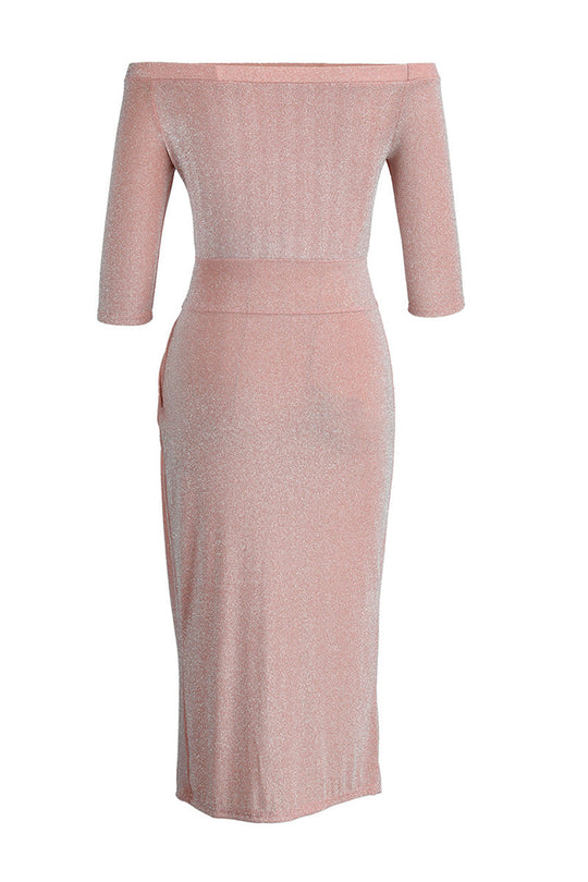 AMANI | ELEGANTES MAXIKLEID MIT SCHLITZ