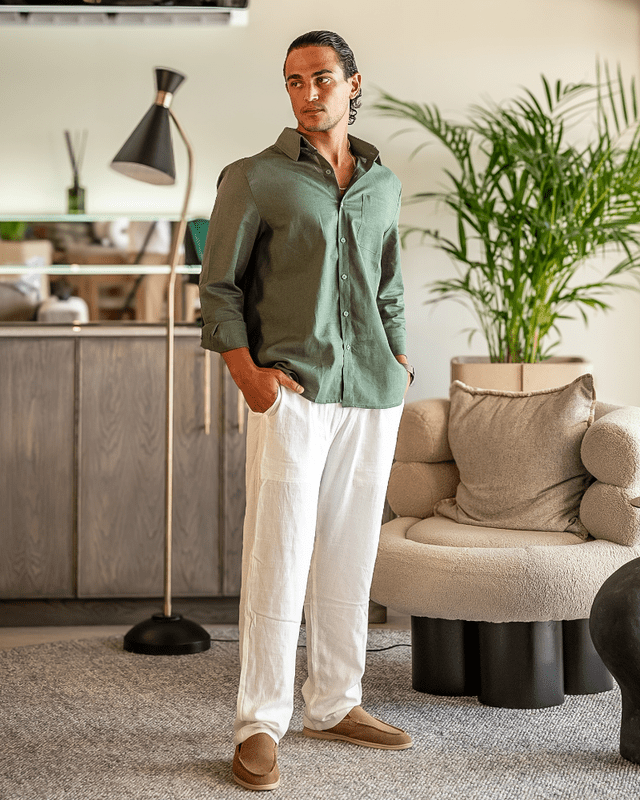MATEO - ZEITLOSES LEINEN-SET