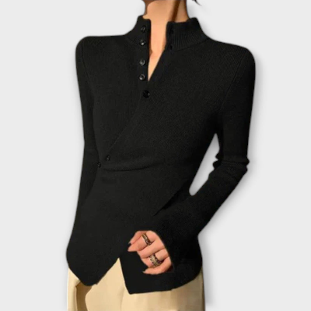 Eleganter Pullover aus Baumwollstrick