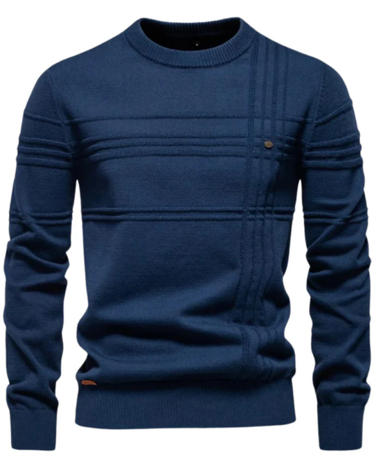 Herren Pullover mit Karomuster