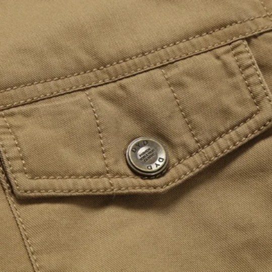 Elegante Baumwoll-Winterjacke mit Wattierung