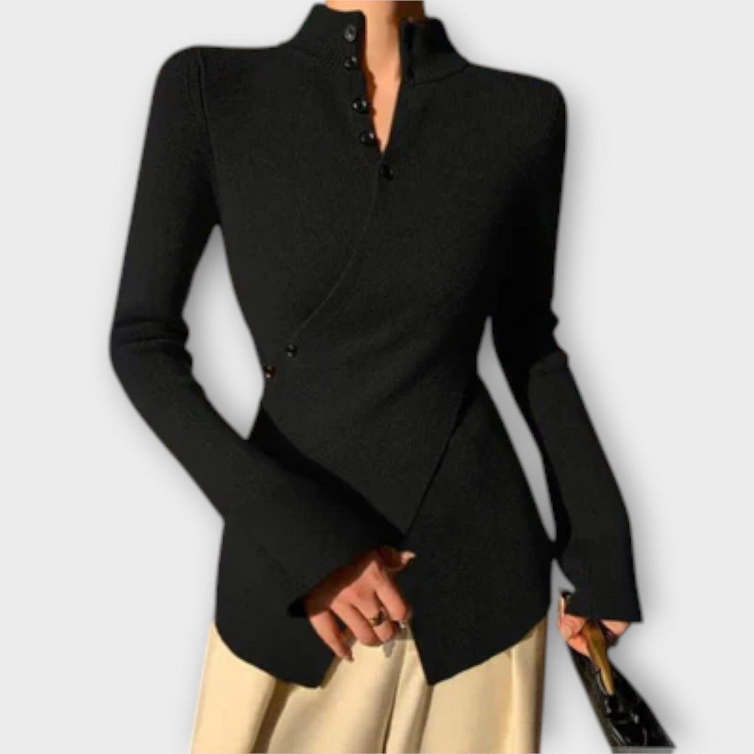 Eleganter Pullover aus Baumwollstrick