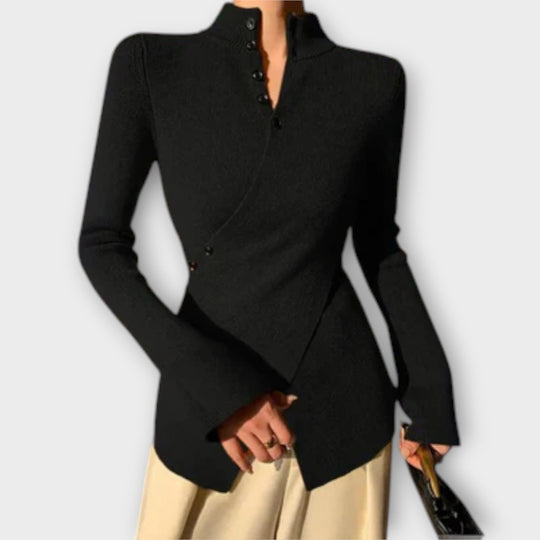 Eleganter Pullover aus Baumwollstrick