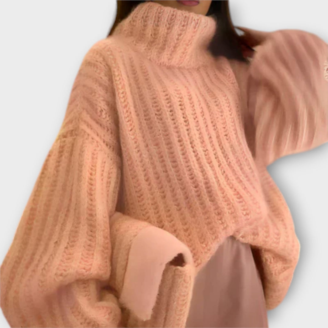 Weiche Damen-Hoodie mit langen Ärmeln