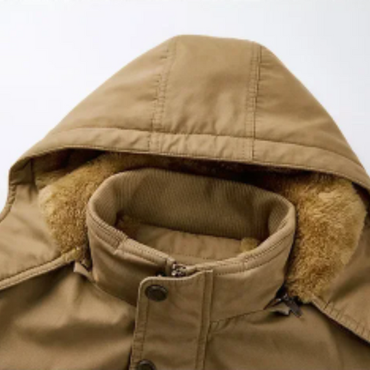 Elegante wattierte Bomberjacke