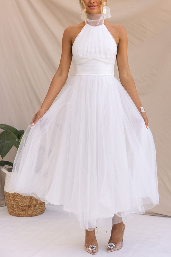 ROSE | ELEGANTES LANGES KLEID