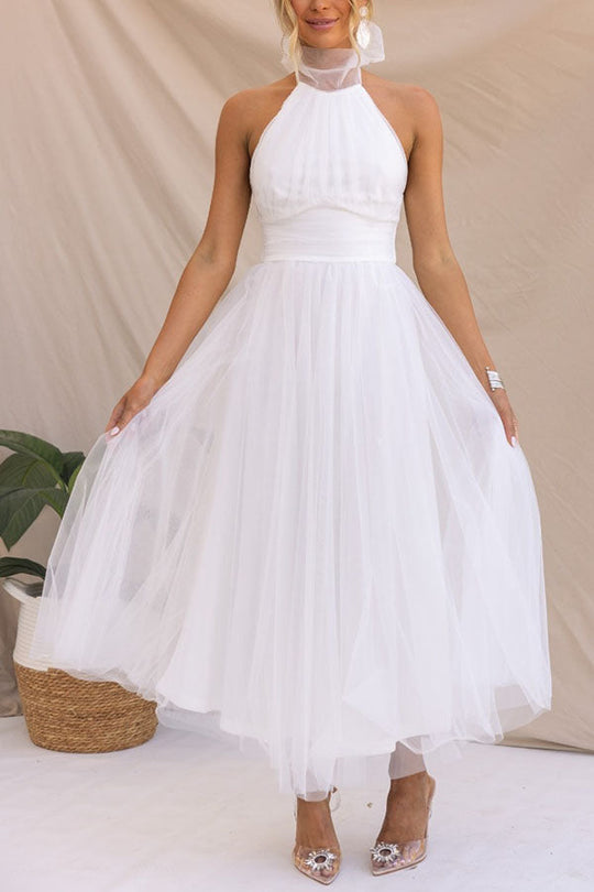 ROSE | ELEGANTES LANGES KLEID