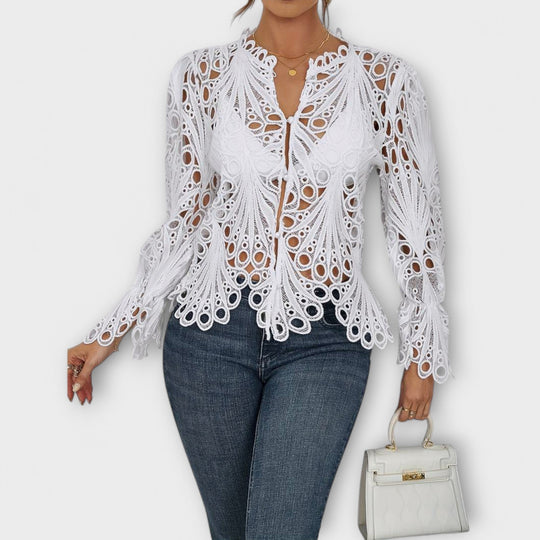Asymmetrische Bluse