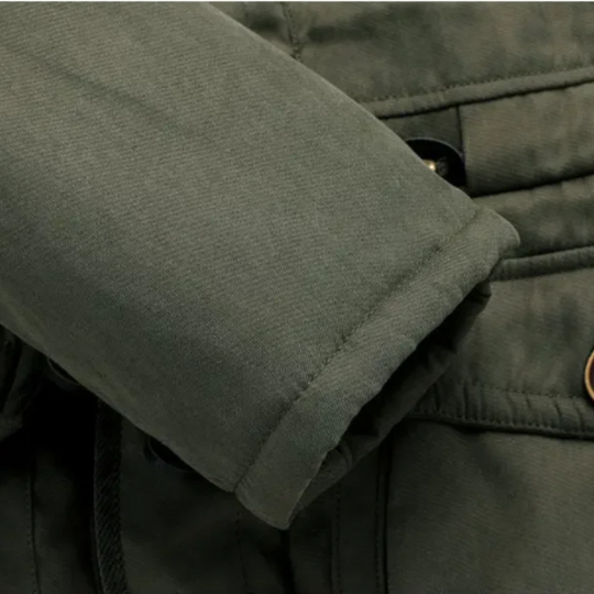 Elegante wattierte Jacke für draußen