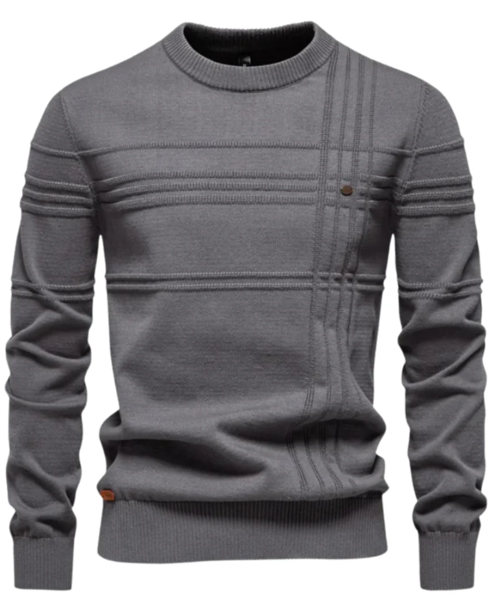 Herren Pullover mit Karomuster