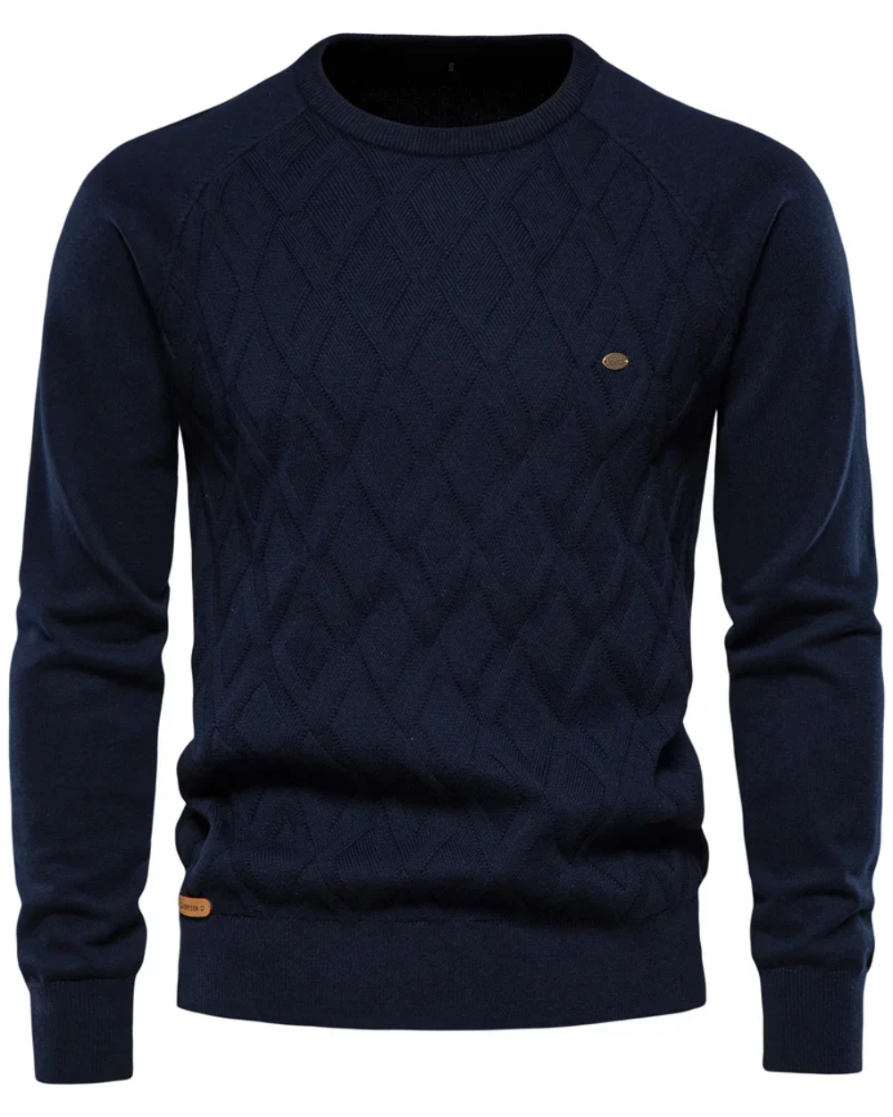 Herren Pullover mit Karomuster V2