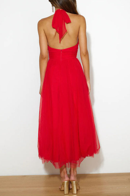 ROSE | ELEGANTES LANGES KLEID