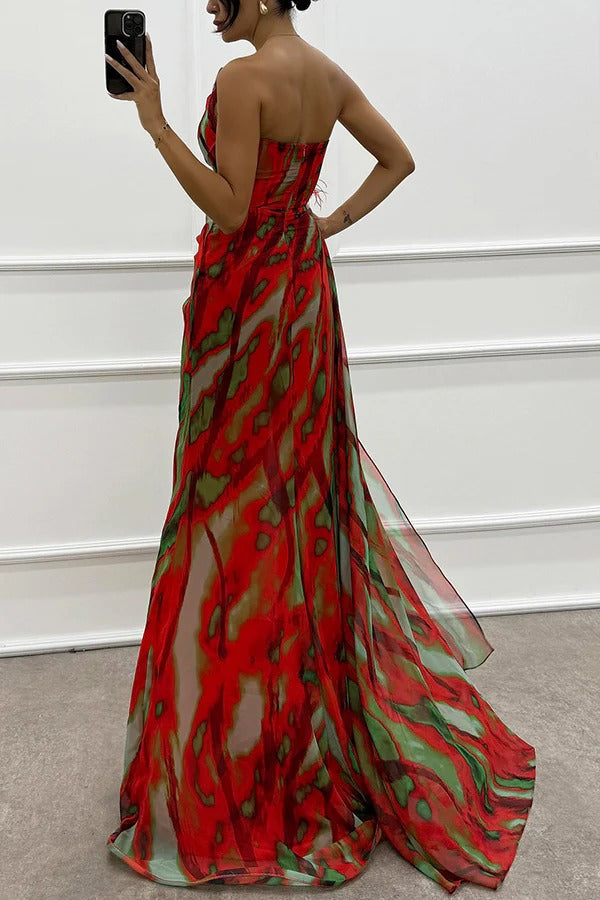 Noemi | Lebhaftes Maxikleid