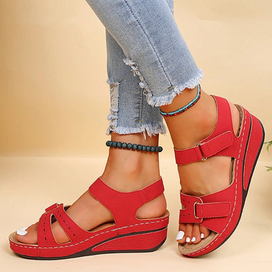HELENE BEQUEME SANDALEN FÜR FRAUEN – KOMFORTABLE FUSSBETTUNG JEDEN TAG