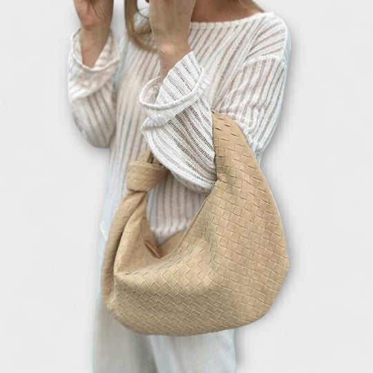 Eline - Große geflochtene Damenhandtasche
