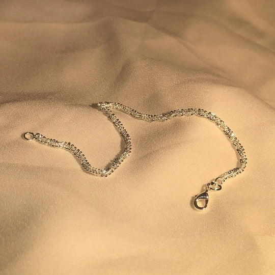 Glänzende Silberne Armband