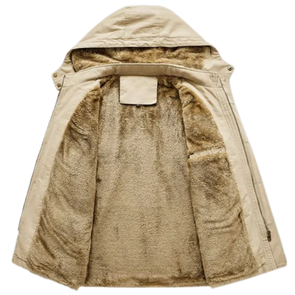 Elegante Premium wattierte Winterjacke