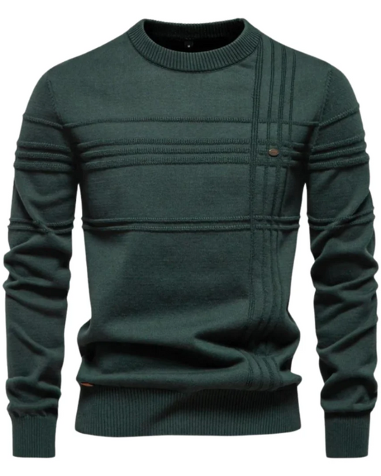 Herren Pullover mit Karomuster