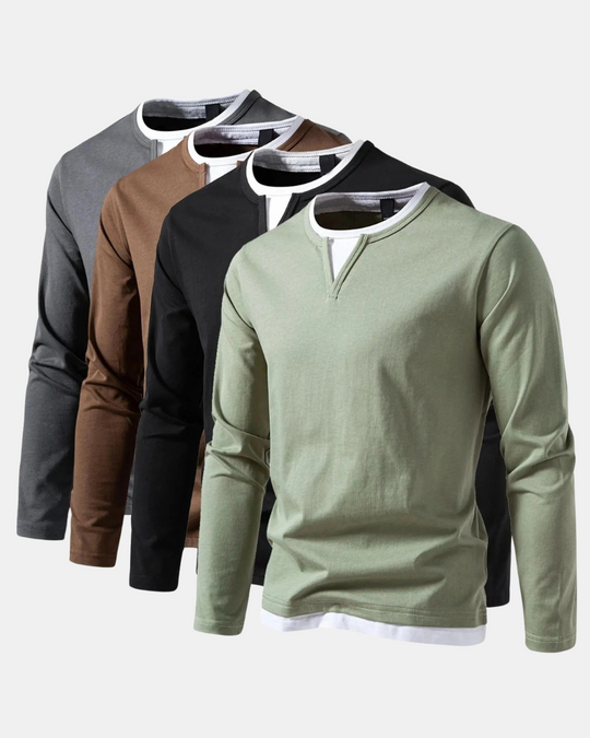 Diego T-Shirt mit langen Ärmeln