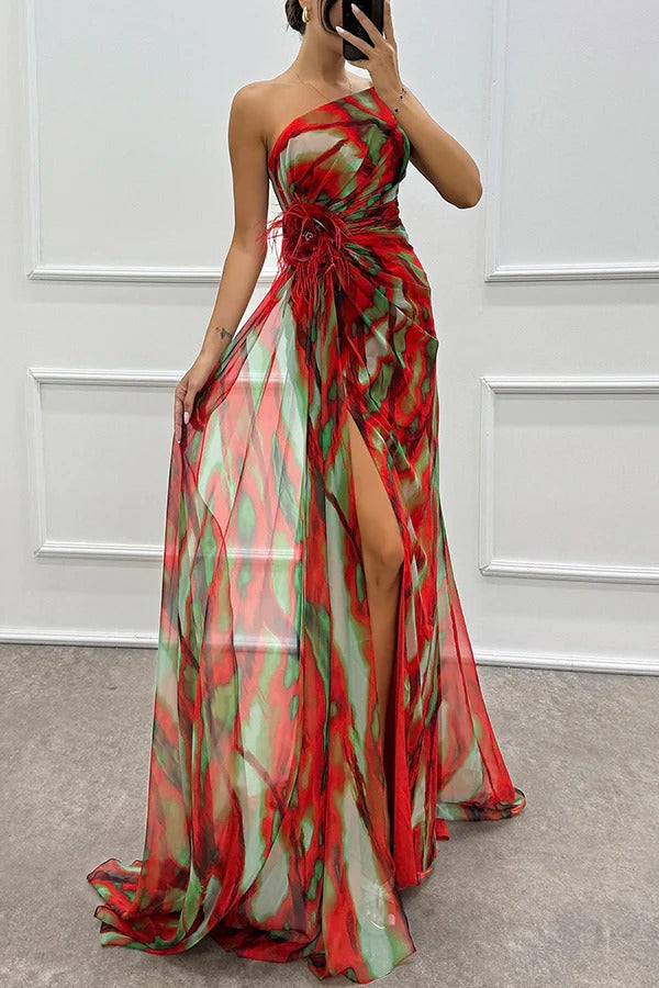 Noemi | Lebhaftes Maxikleid