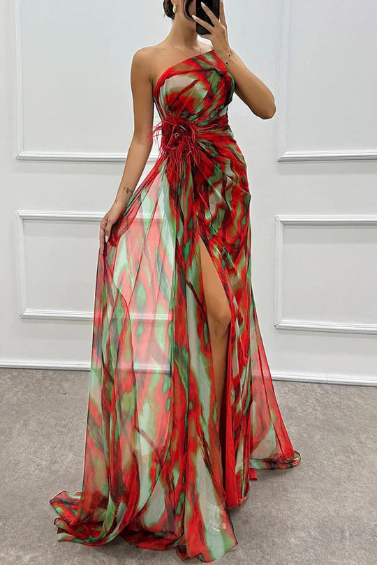 Noemi | Lebhaftes Maxikleid