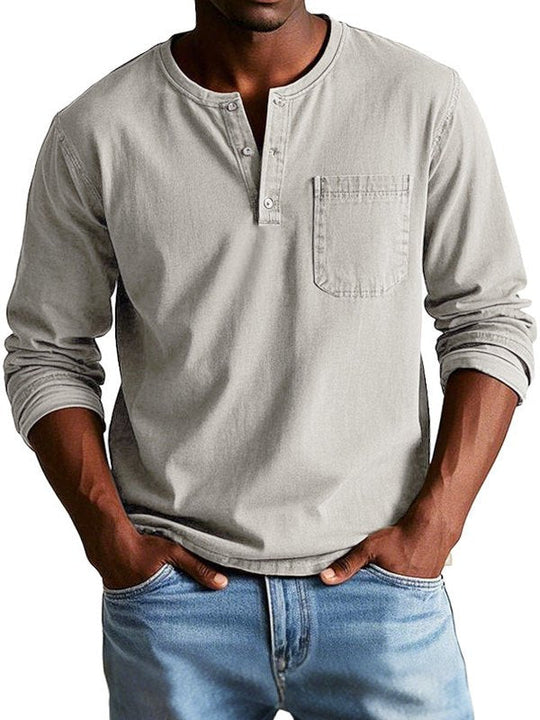 LANGARM HERRSHIRT – BEQUEM STILVOLL SELBSTBEWUSST