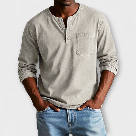 Fabian - Vintage Langarmhemd