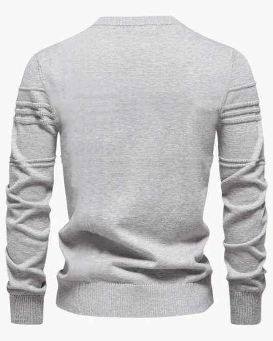 Herren Pullover mit Karomuster