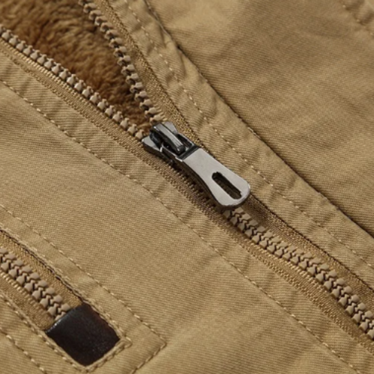 Elegante Baumwoll-Winterjacke mit Wattierung