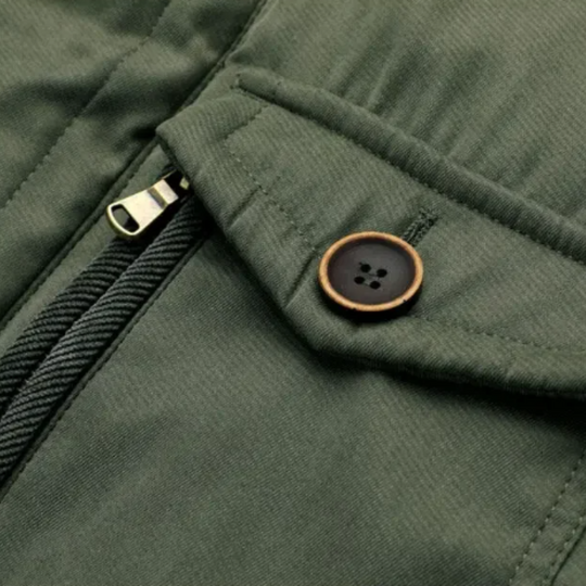 Elegante wattierte Jacke für draußen