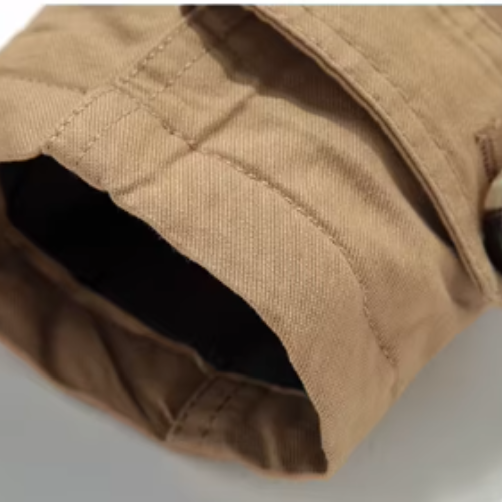 Eleganter wattierter Trenchcoat