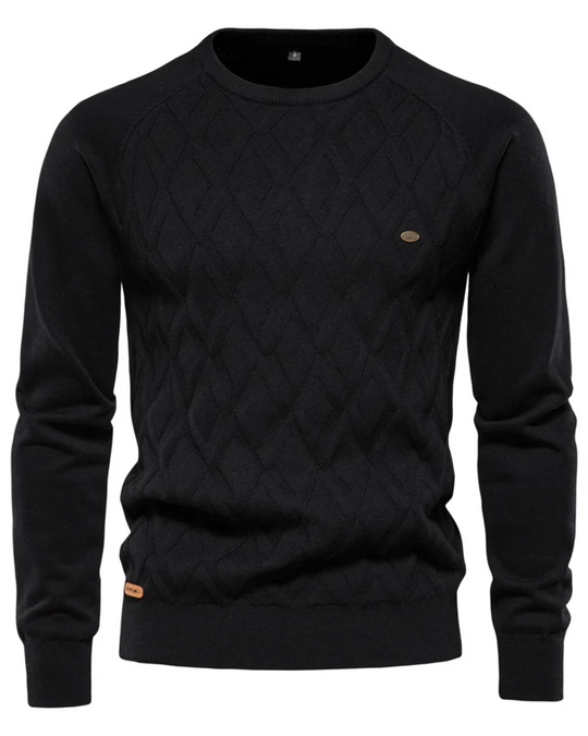 Herren Pullover mit Karomuster V2